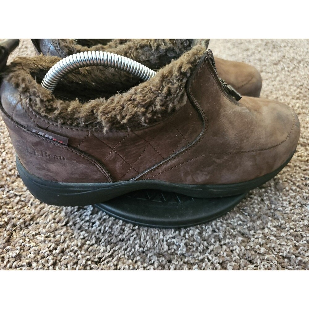 LLBean Bethel Boot Tek 2.5 Women's Sz 9.5 Waterproof Moc's Insulated 302562